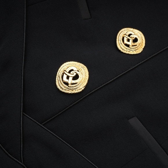 Commense HALTERNECK BLACK MINI DRESS‎ SIZE XL/12 - Picture 11 of 15